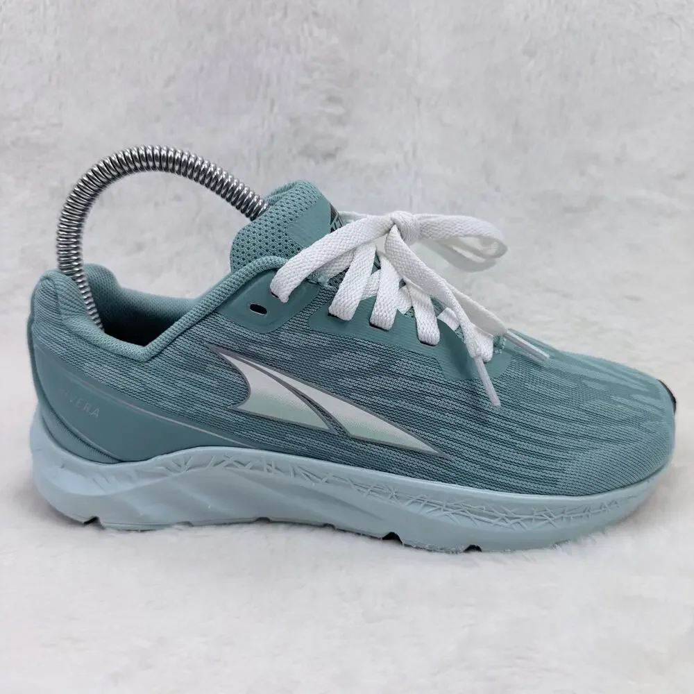 Altra Rivera Womens Road Running Shoes Teal Green Size 6 Zero Drop FootShape